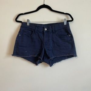 Navy shorts